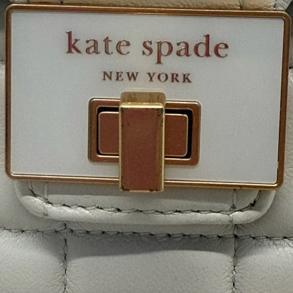 Kate Spade Evelyn Quilted Small Backpack in Ivory - Picture 8 of 12